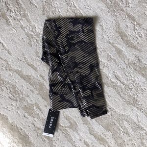 Terez Camo Foil Tall Band Leggings - NWT